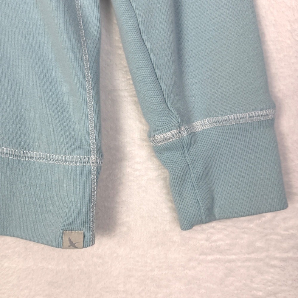 Eddie Bauer Crewneck Long Sleeve Light Blue Pullover Sweatshirt Top Size M - Picture 4 of 10